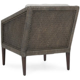 Kaitlin Chair, Pearl Gray/Gray-Furniture - Chairs-High Fashion Home