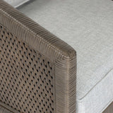 Kaitlin Chair, Pearl Gray/Gray-Furniture - Chairs-High Fashion Home