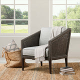Kaitlin Chair, Pearl Gray/Gray-Furniture - Chairs-High Fashion Home