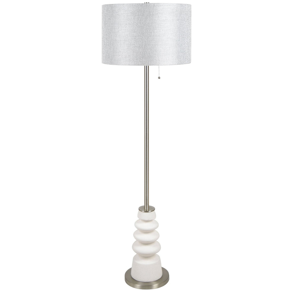 Kaiya Floor Lamp, Off-White-Lighting-High Fashion Home
