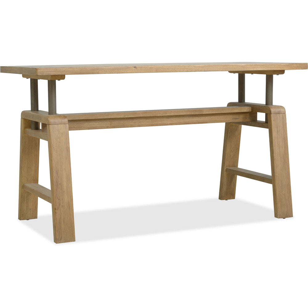 Kalamazoo Table Desk, Medium Wood