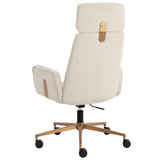 Kalev Office Chair, Chacha Cream