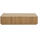 Kalla Coffee Table, Rustic Oak-Furniture - Accent Tables-High Fashion Home