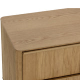 Kalla Large Nightstand, Rustic Oak