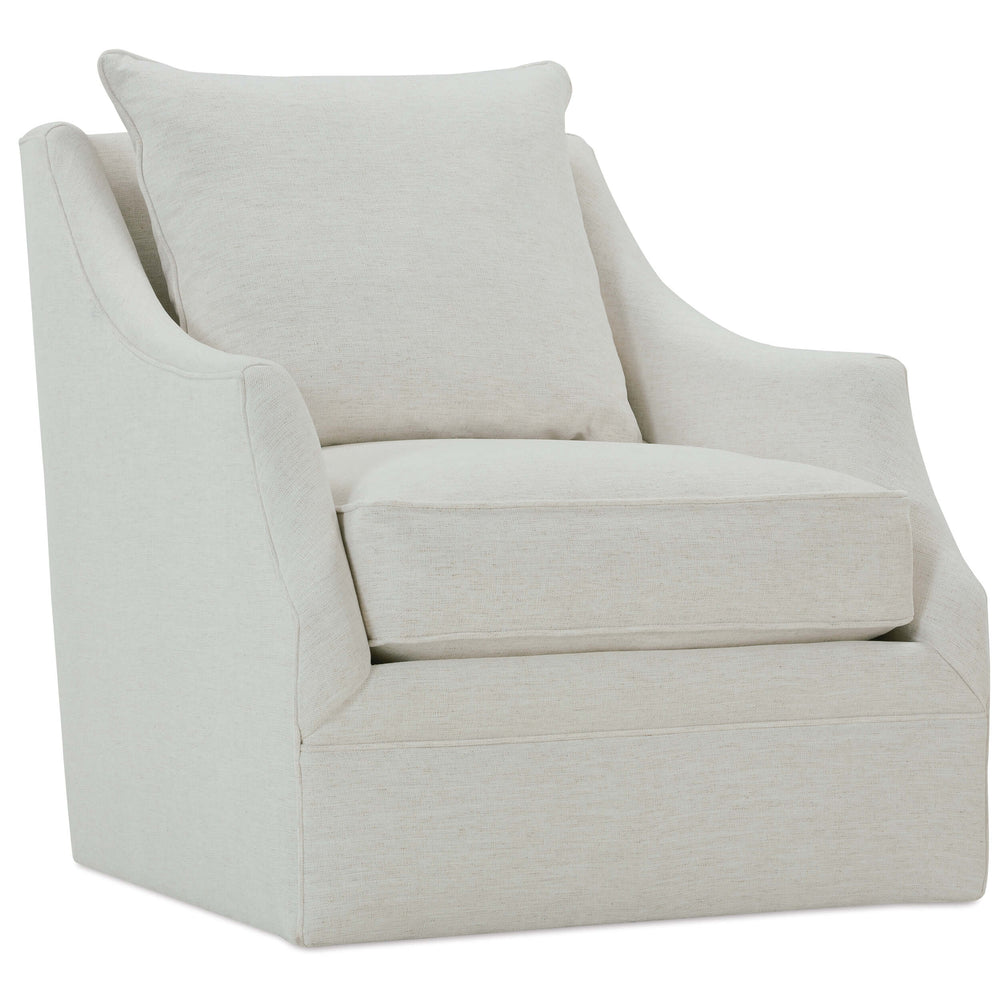 Kara QS Swivel Glider Chair, Nomad Snow