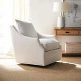 Kara QS Swivel Glider Chair, Nomad Snow