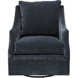Kara Swivel Chair, Federal Blue-Furniture - Chairs-High Fashion Home