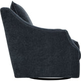Kara Swivel Chair, Federal Blue-Furniture - Chairs-High Fashion Home