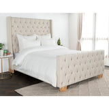 Karina Duvet, Ivory/Gray-Accessories-High Fashion Home
