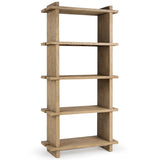 Karlla Bookshelf, Natural Clay