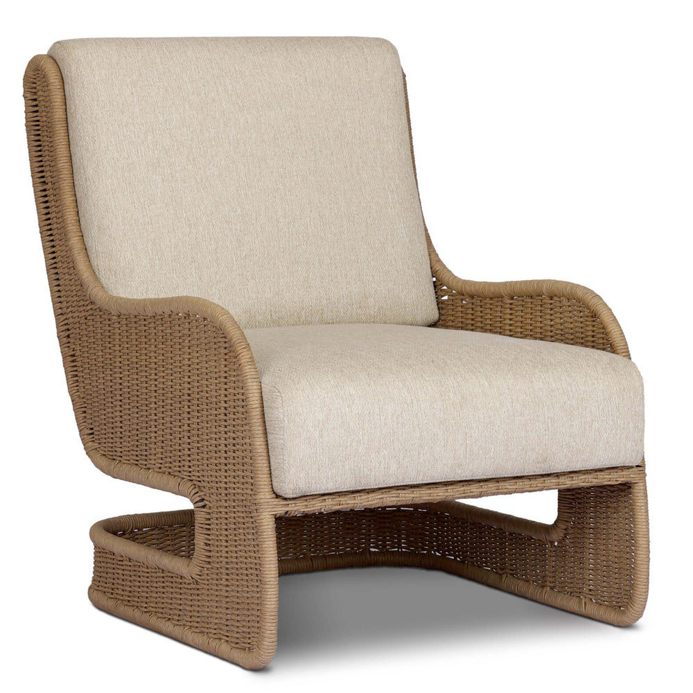 Katrine Outdoor Chair, Concha Beige by Four Hands-Furniture - Chair-High Fashion Home