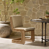 Katrine Outdoor Dining Chair, Concha Beige by Four Hands