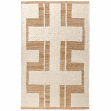 Kavala Rug, Natural/Ivory