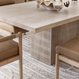 Kelby Dining Table, Light Wash by Four Hands