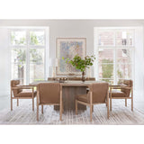 Kelby Dining Table, Light Wash