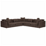 Kellen Sectional, Athens Espresso