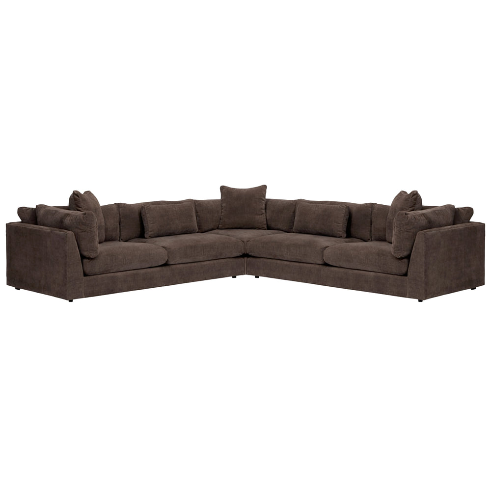 Kellen Sectional, Athens Espresso