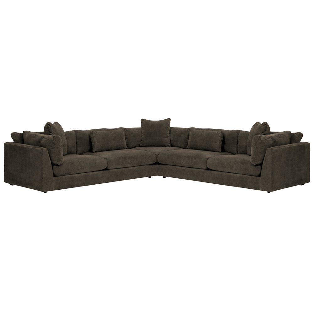 Kellen Sectional, Athens Espresso