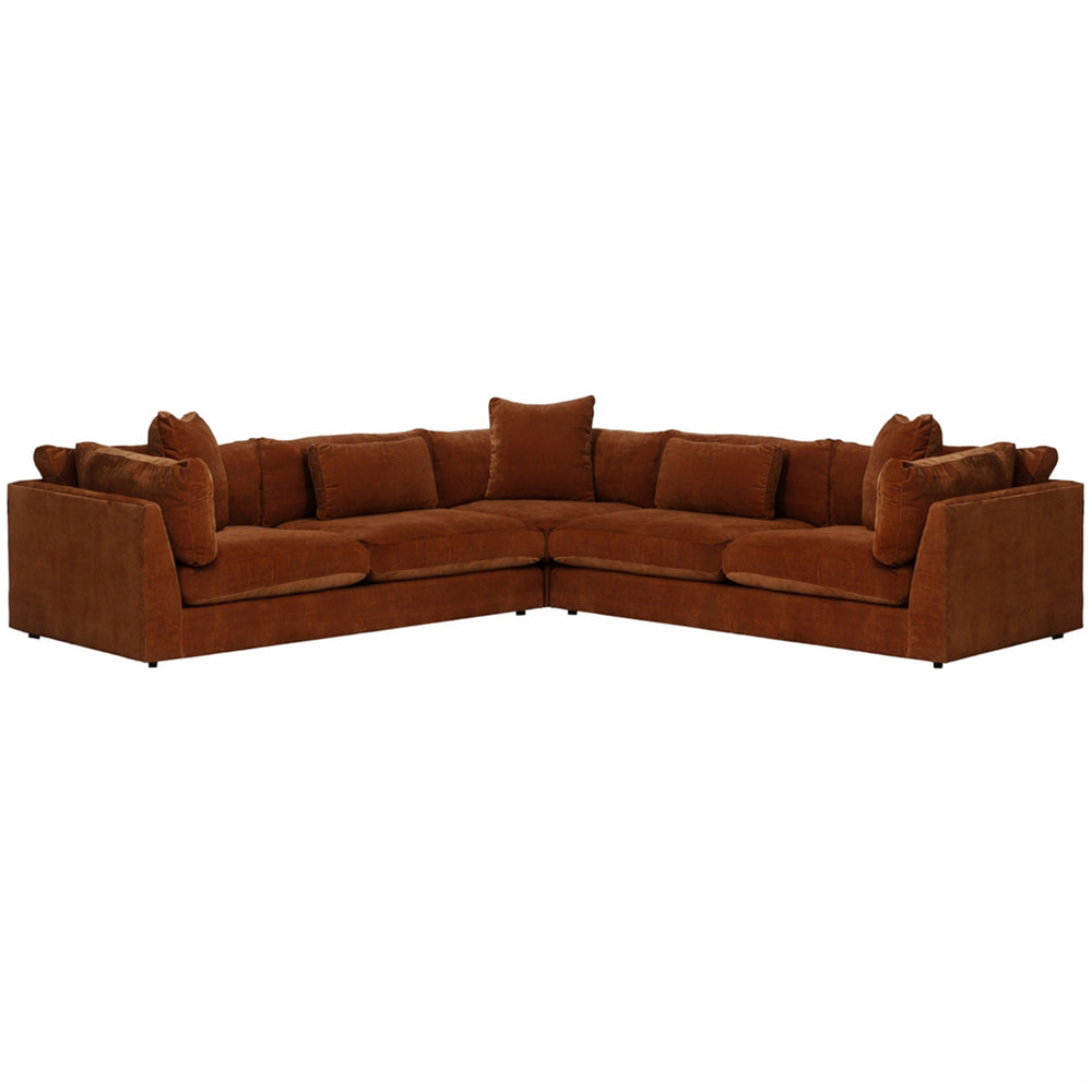 Kellen Sectional, Athens Sienna