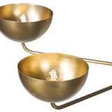 Keller Chandelier, Aged Brass by Four Hands
