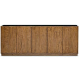 Kelvin 5 Door Cabinet, Natural/Black