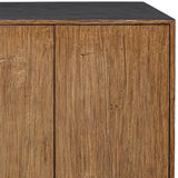 Kelvin 5 Door Cabinet, Natural/Black