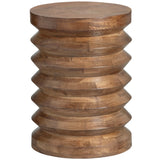 Kempsey Accent Table, Natural-Furniture - Accent Tables-High Fashion Home