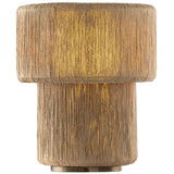 Kenai Table Lamp, Patina Brass