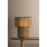Kenai Table Lamp, Patina Brass