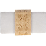 Kene Ottoman Coffee Table, Creamy Ivory-Furniture - Accent Tables-High Fashion Home