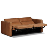 Kenlee Leather Power Recliner 2 Piece Sectional, Palermo Cognac by Four Hands-Furniture - Sofas-High Fashion Home