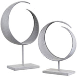 Kenna Sculpturs, Grey, Set of 2-Accessories-High Fashion Home
