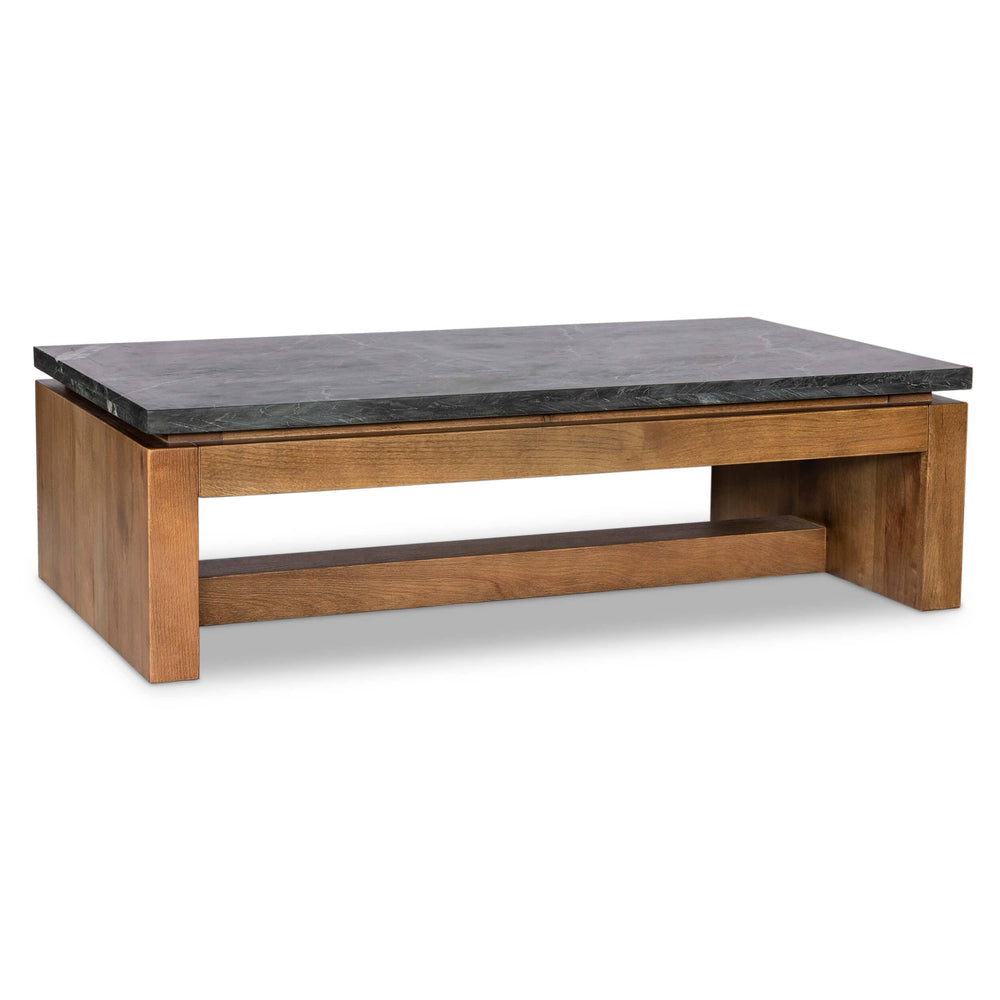 Kenneth Coffee Table, Polished Black