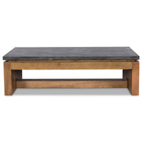 Kenneth Coffee Table, Polished Black
