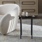 Kennington Accent Table, Rubbed Dark Bronze-Furniture - Accent Tables-High Fashion Home