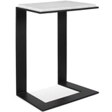 Kenora Accent Table, White Marble
