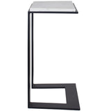 Kenora Accent Table, White Marble
