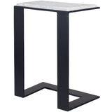 Kenora Accent Table, White Marble