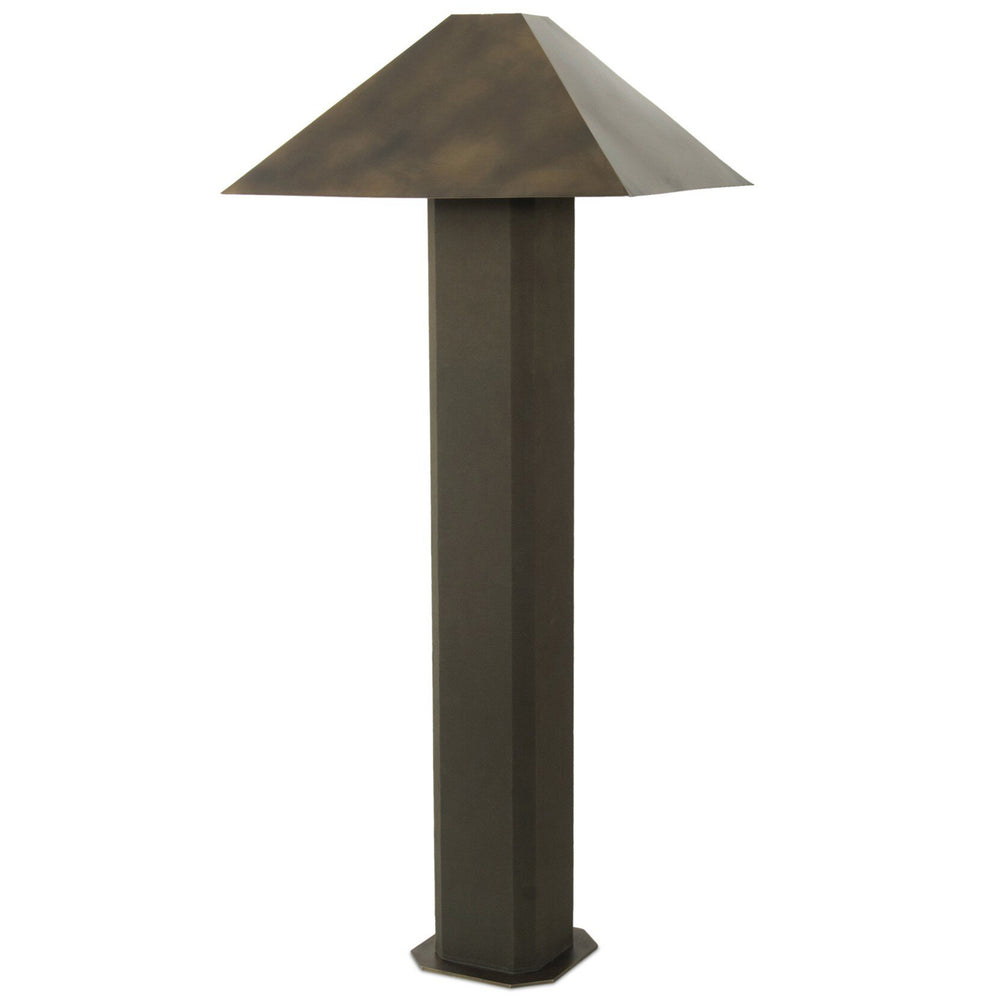 Kenric Floor Lamp, Forest Green by Four Hands