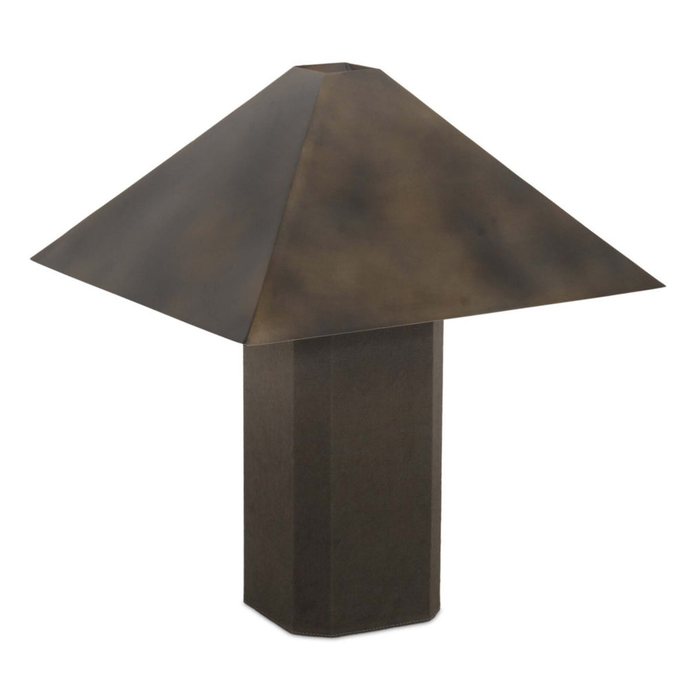Kenric Table Lamp, Forest Green Canvas by Four Hands-Lighting-High Fashion Home