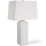 Kenso Table Lamp, Gloss White-Lighting-High Fashion Home