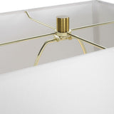 Kenso Table Lamp, Gloss White-Lighting-High Fashion Home