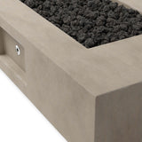 Kenton Outdoor Fire Table, Natural-High Fashion Home