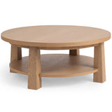 Kenzie Coffee Table, Natural-Furniture - Accent Tables-High Fashion Home