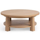 Kenzie Coffee Table, Natural-Furniture - Accent Tables-High Fashion Home