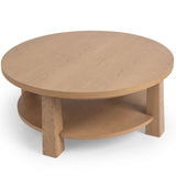 Kenzie Coffee Table, Natural-Furniture - Accent Tables-High Fashion Home