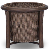 Kernan Basket, Dark Textured Woven-Accessories-High Fashion Home