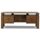 Kerrville Desk, Light Pine-Furniture - Office-High Fashion Home