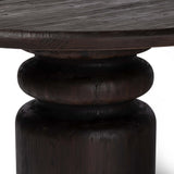 Kerrville Round Dining Table, Burnt Pine