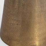 Kesia Side Table, Antique Brass-Furniture - Accent Tables-High Fashion Home